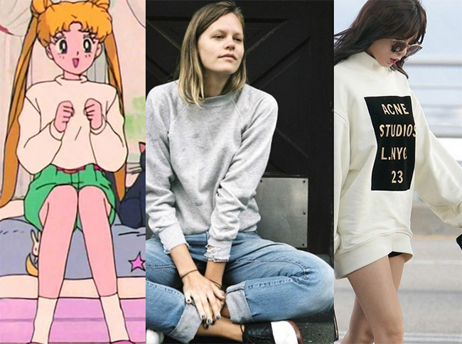 20년전 세일러문 패션수준.JPG(유행은 돌고 돈다) | 인스티즈