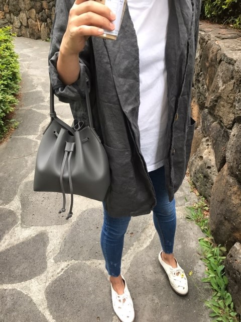 New HYEMADE mini tote cross buckle bag 3C bag