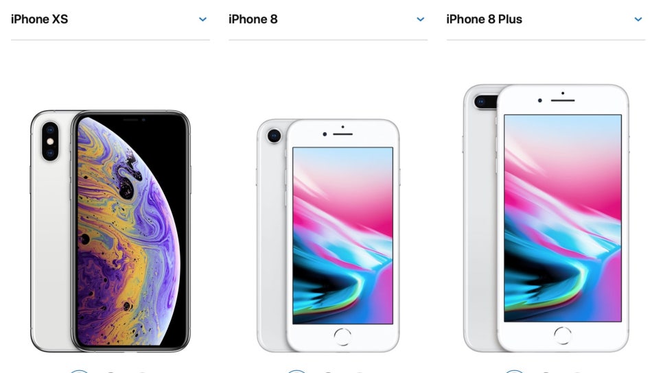 표 아이폰 Xs Max Xr Vs Iphone 8 크기 무게 비교 네이버 블로그